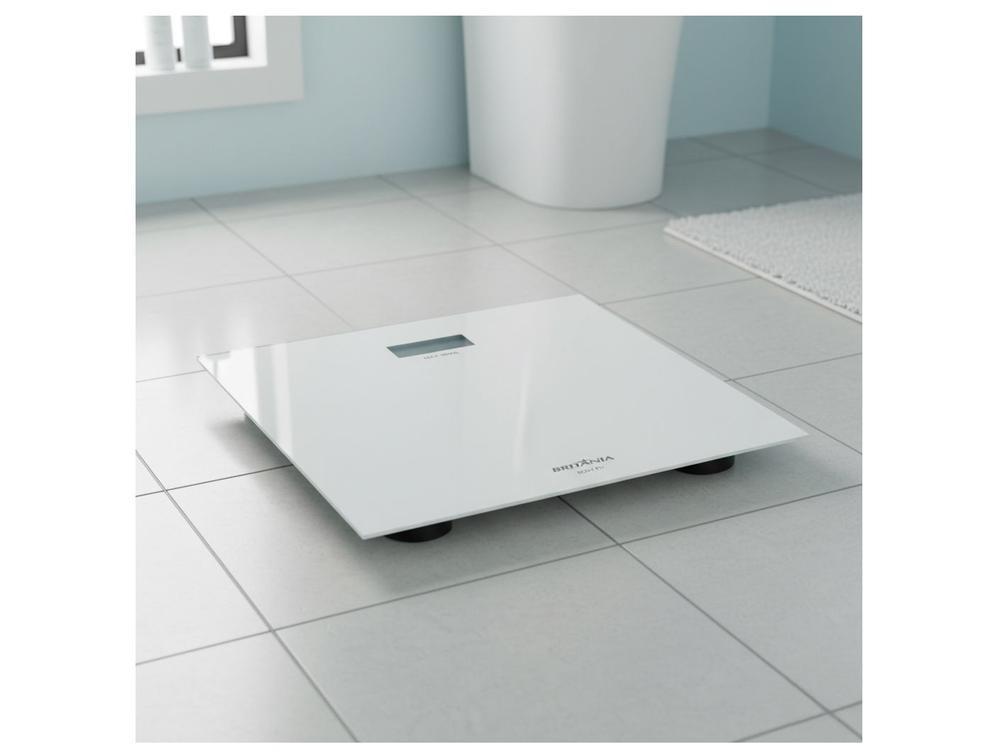 Balança Digital Britânia de Vidro até 180kg Body Fit BBL05TQ - 2