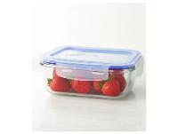 Jogo de Potes de Vidro Brinox com Tampa Retangular Lock & Stock 640ml 10 Peças - 3