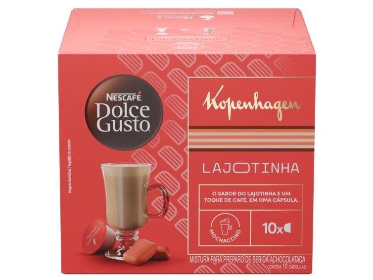 Cápsula Nescafe Dolce Gusto & Kopenhagen Café Lajotinha 10 Unidades - 1