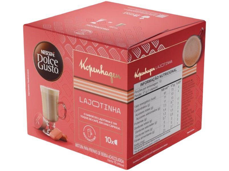 Cápsula Nescafe Dolce Gusto & Kopenhagen Café Lajotinha 10 Unidades - 2