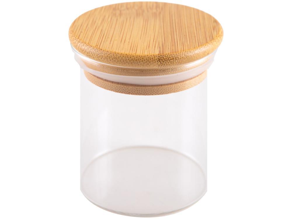 Jogo de Potes de Vidro Brinox Redondo 180ml Ekko Lock & Stock 6 Peças - 5