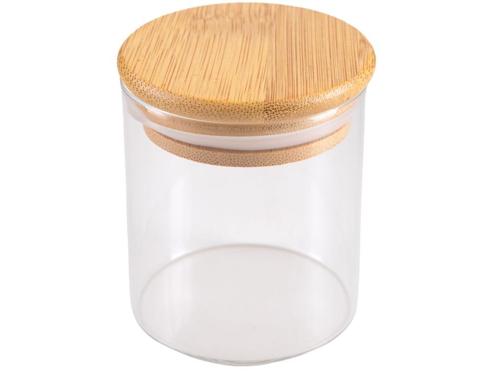 Jogo de Potes de Vidro Brinox Redondo 180ml Ekko Lock & Stock 6 Peças - 6