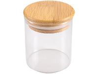 Jogo de Potes de Vidro Brinox Redondo 180ml Ekko Lock & Stock 6 Peças - 6