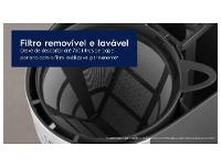 Cafeteira Elétrica Electrolux Efficient ECM22 Jarra Inox 30 Xícaras Preta 4911AOBR505