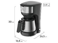 Cafeteira Elétrica Electrolux Efficient ECM22 Jarra Inox 30 Xícaras Preta 4911AOBR505 - 8