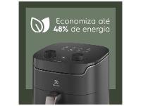 Air Fryer Electrolux Efficient por Rita Lobo EAF40 Cinza com Timer 4L - 5