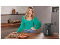 Air Fryer Electrolux Efficient por Rita Lobo EAF40 Cinza com Timer 4L - 6