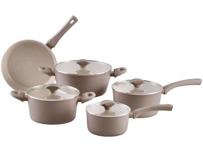 Jogo de Panelas Brinox Mocha Mousse 5 Peças