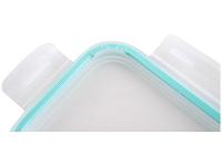 Jogo de Potes de Vidro Brinox com Tampa Retangular Lock & Stock 6 Peças - 8