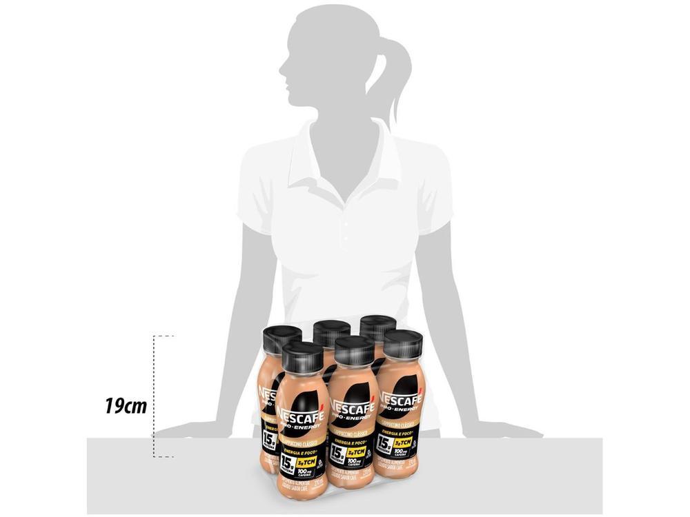 Bebida Lactea com 15g de Proteínas Nescafe Pro-Energy Capuccino Classico 270ml 6 unidades - 4