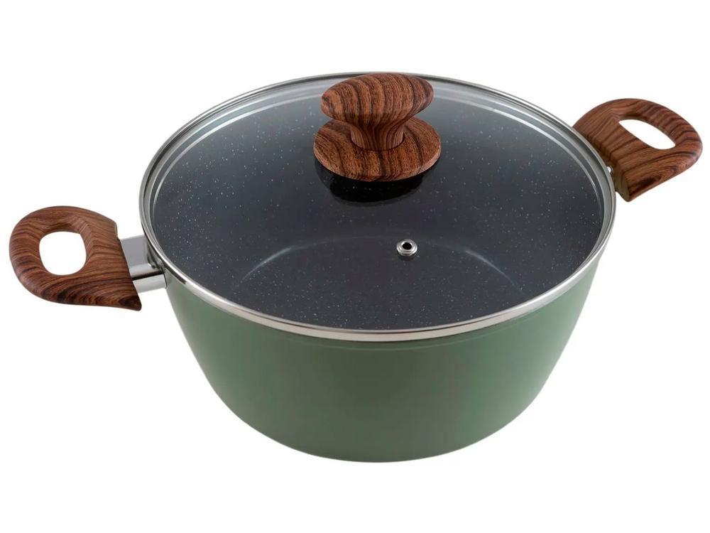 Jogo de Panelas Brinox Verde Olive 5 Peças - 9