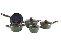 Jogo de Panelas Brinox Verde Olive 5 Peças - 1