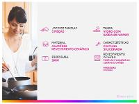 Jogo de Panelas Brinox Verde Olive 5 Peças - 2