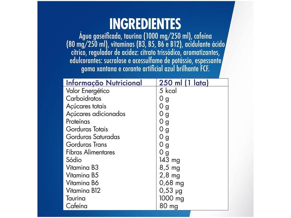 Bebida Energética Red Bull The Winter Edition Blueberry & Baunilha Sem Açúcar 250ml - 2