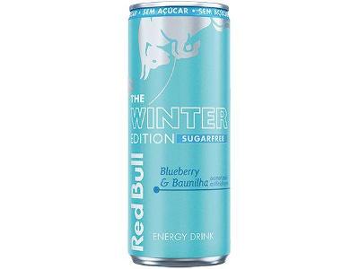 Bebida Energética Red Bull The Winter Edition Blueberry & Baunilha Sem Açúcar 250ml