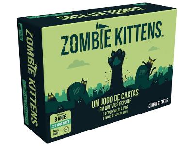 Jogo Zombie Kittens Galápagos 61 Peças