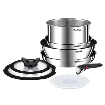 Jogo de Panelas Tefal Inox Fundo Triplo 4 Peças Ingenio