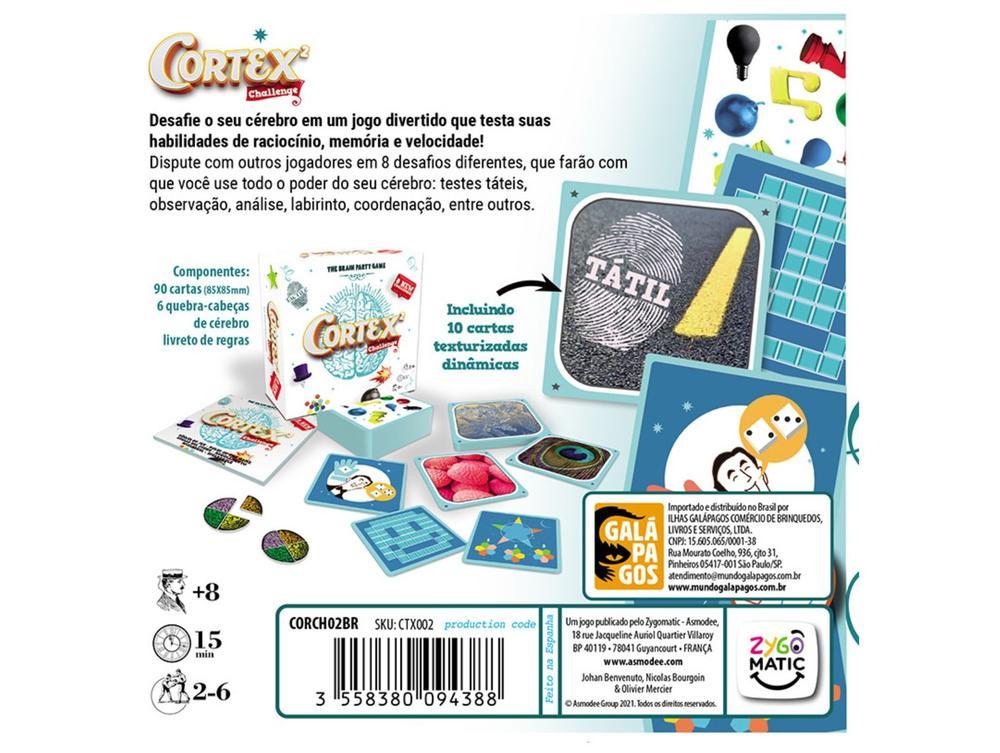 Jogo Cortex Challenge 2 Galápagos 97 Peças - 6