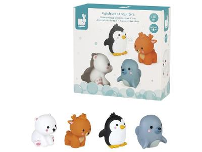 Brinquedo para Banho Espirra Água Animais Polares