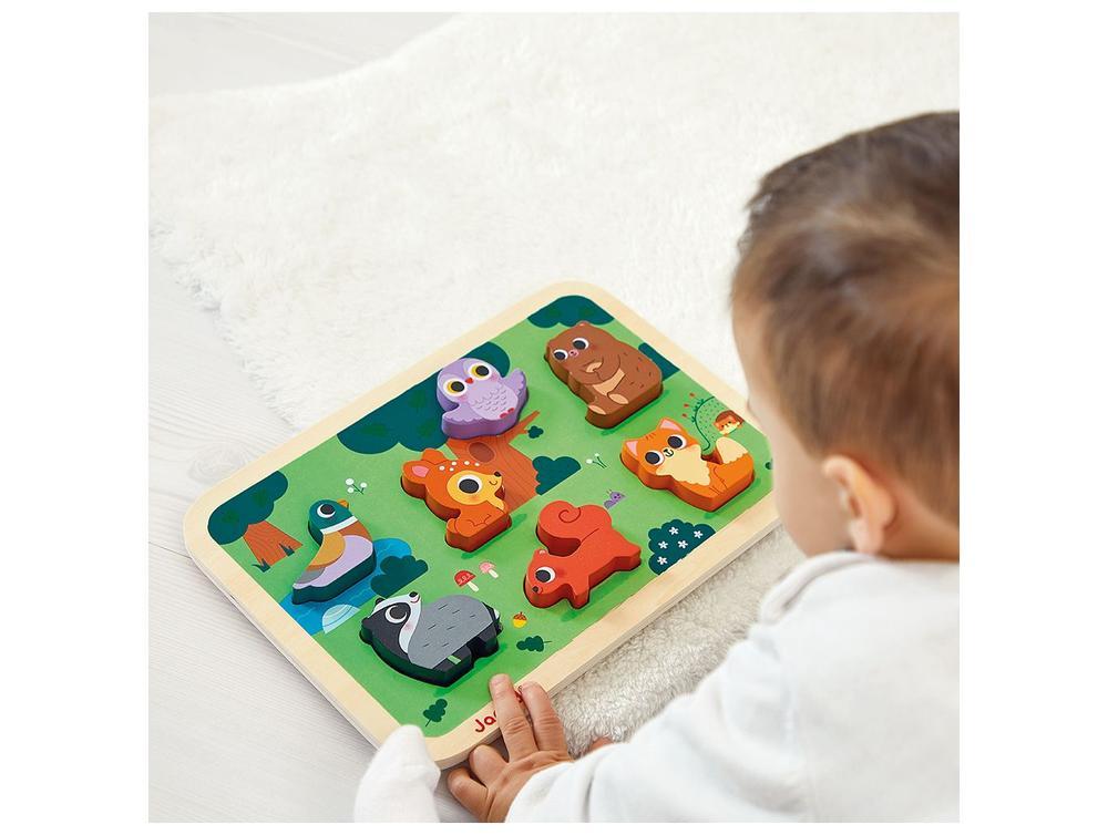 Brinquedo de Empilhar Animais da Floresta Encaixa  - 2