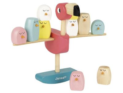 Brinquedo Educativo Flamingo Equilibrista 