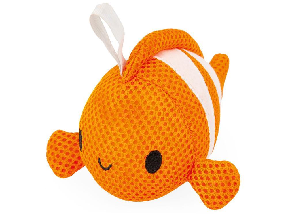 Esponja de Banho Janod Animais Marinhos Azul Laranja e Vermelho 3 Unidades - 7