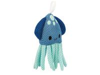 Esponja de Banho Janod Animais Marinhos Azul Laranja e Vermelho 3 Unidades