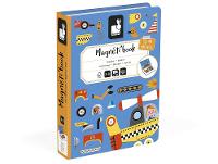 Livro Infantil Veículos Janod Magnético com Cartões - 8