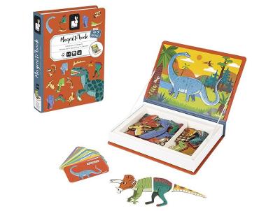 LIVRO MAGNETICO DINOSSAU