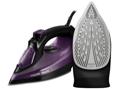 Ferro de Passar Roupa a Vapor Philips Walita Série 5000 DST5030 Roxo e Preto DST5030/80