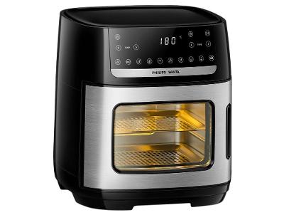 Air Fryer Philips Walita Série 5000 AI551/09 Preto com Timer 12L