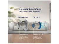 Aspirador de Pó 2 em 1 Electrolux com Filtro HEPA 1500W Cyclonic Power STK16 Cinza - 2