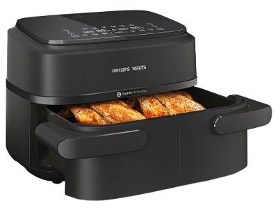 Air Fryer Philips Walita Série 1000 NA230/00 Preto com Timer 7,1L NA150/00