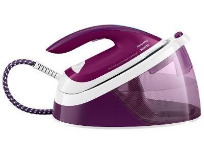Ferro de Passar Roupa a Vapor e a Seco Philips Walita Compact Essential PerfectCare Branco e Roxo GC6842/34