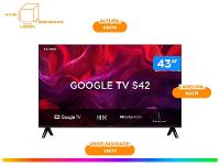 Smart TV 43" Full HD LED Semp S42 Google TV 2 HDMI - 6
