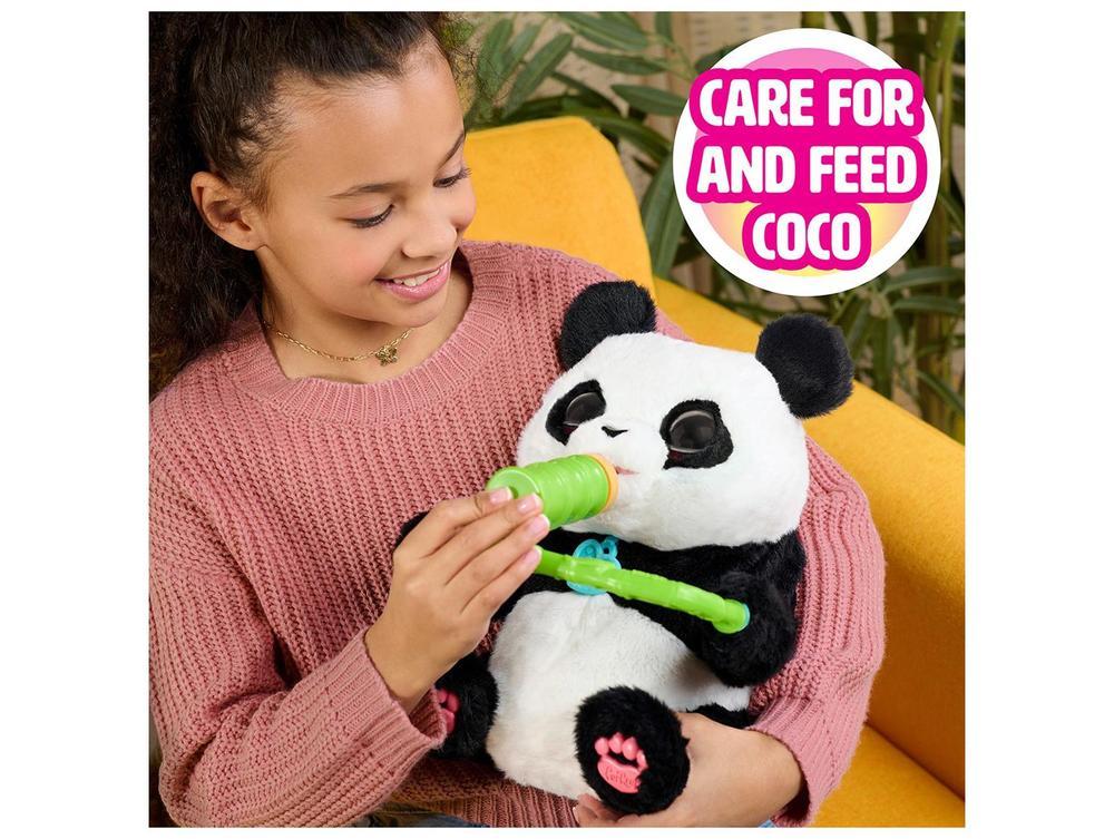 Pelucia Panda Coco Fur Real Emite Sons - 5