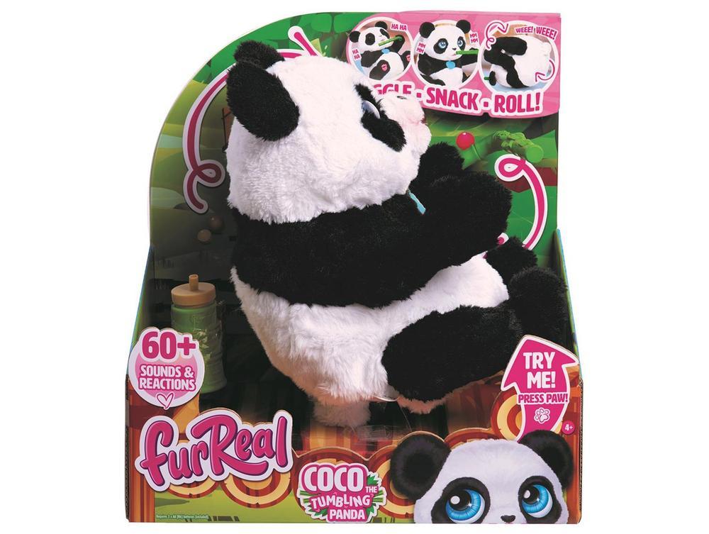 Pelucia Panda Coco Fur Real Emite Sons - 8