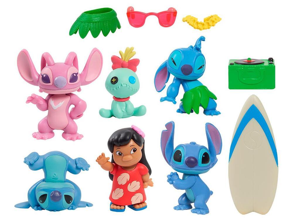 Mini Figura Stitch Sunny Brinquedos 6 Unidades  - 7
