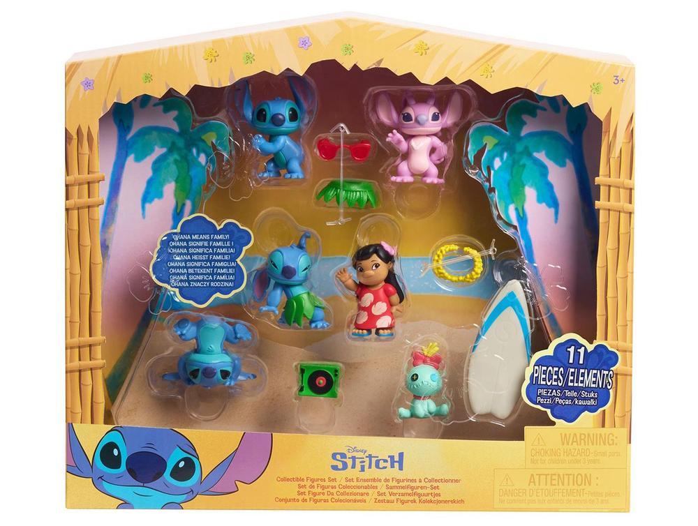 Mini Figura Stitch Sunny Brinquedos 6 Unidades  - 8