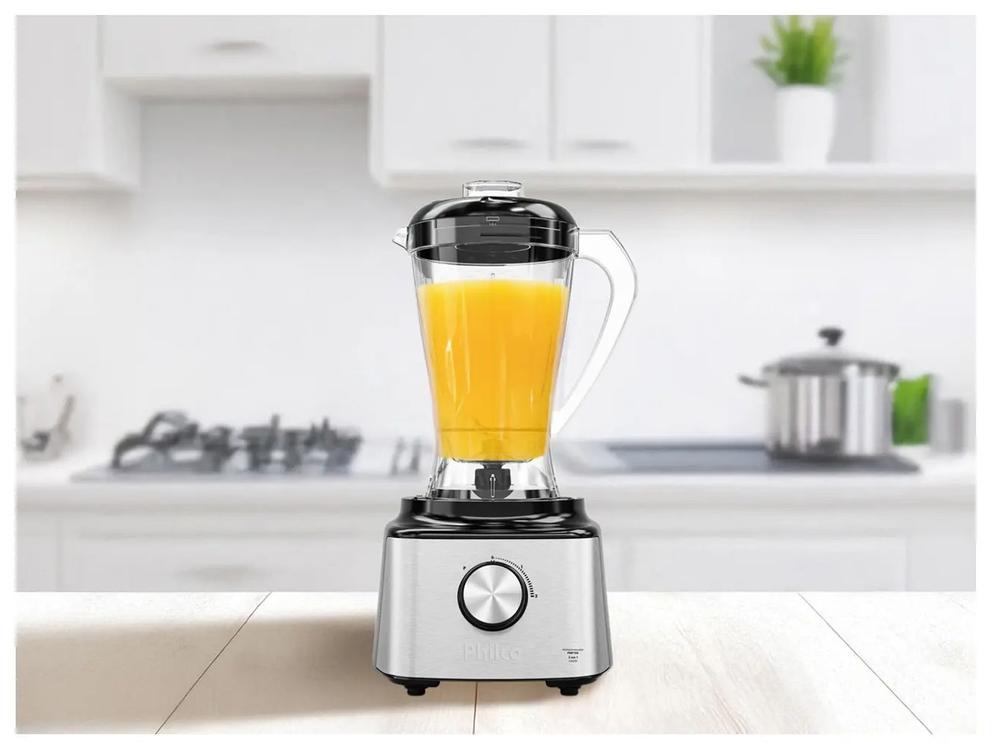 Multi Processador de Alimentos Philco 1000W Preto e Prata PMP10A 5 em 1 103301060 - 2