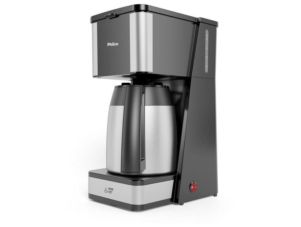 Cafeteira Elétrica Philco PCF40D Jarra Inox 40 Xícaras Preta 53901082 - 1