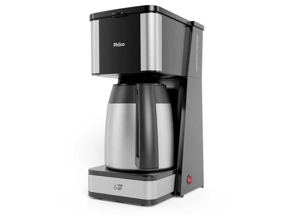 Cafeteira Elétrica Philco PCF40D Jarra Inox 40 Xícaras Preta 53901082 - 7