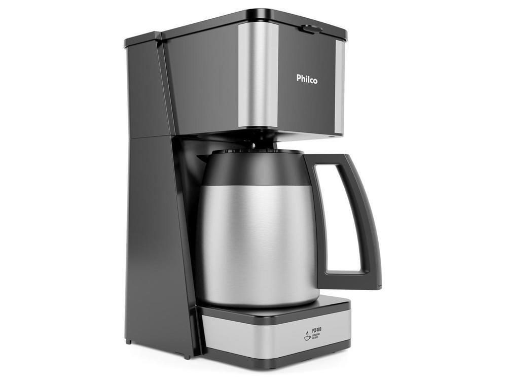 Cafeteira Elétrica Philco PCF40D Jarra Inox 40 Xícaras Preta 53901082 - 8
