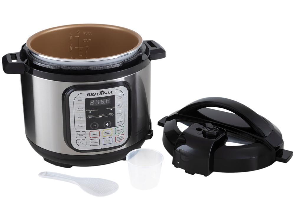 Panela de Pressão Elétrica 5L Britânia Digital BPP02G 66401151 - 6