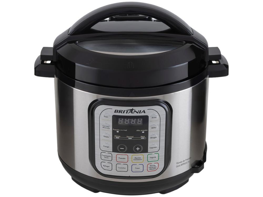 Panela de Pressão Elétrica 5L Britânia Digital BPP02G 66401151 - 7