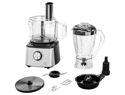 Multi Processador de Alimentos Philco 1000W Preto e Prata PMP10A 5 em 1 103301060