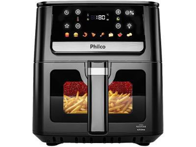 Air Fryer Philco PAF65A Preto e Inox 6,5L