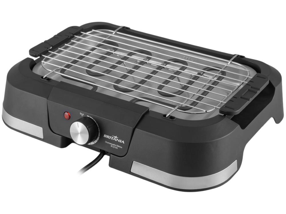 Churrasqueira Elétrica De mesa Britânia 1500W de potência BCQ10A - 5