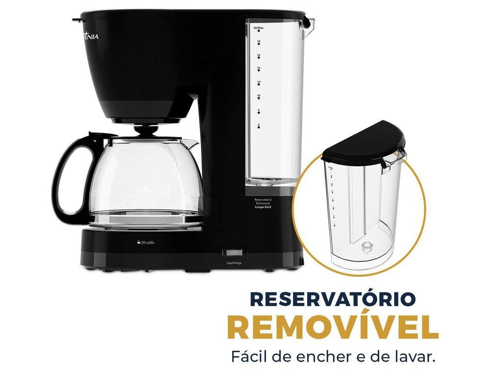 Cafeteira Elétrica Britânia BCF20A 20 Xícaras Preto 63901139 - 2