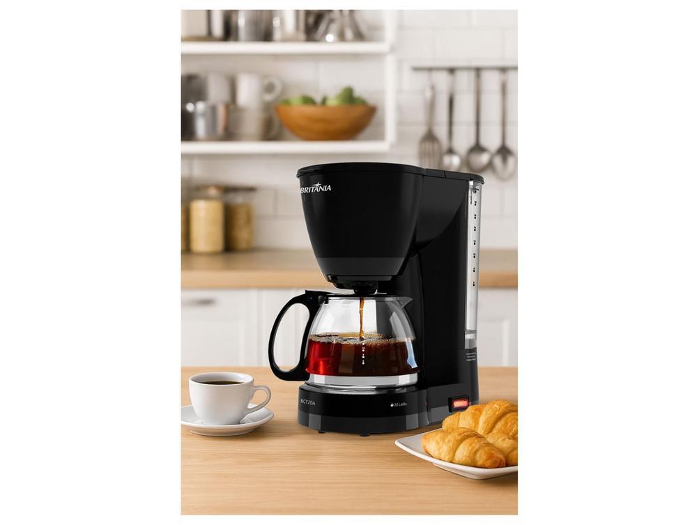Cafeteira Elétrica Britânia BCF20A 20 Xícaras Preto 63901139 - 3